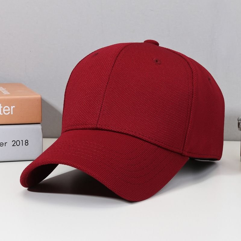 Solid Color Custom Pineapple Cloth Logo Embroidered Simple Baseball Cap